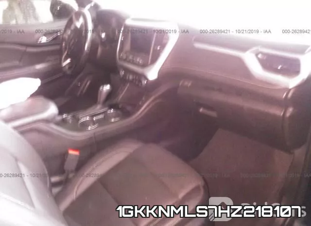 1GKKNMLS7HZ218107 фото 4