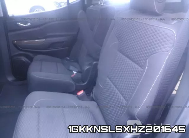 1GKKNSLSXHZ201645 фото 5