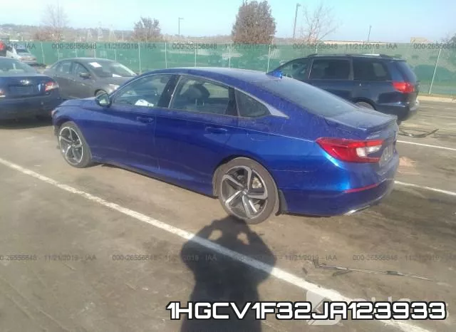 1HGCV1F32JA123933 фото 4