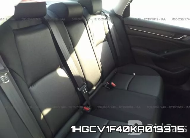 1HGCV1F40KA013375 фото 8