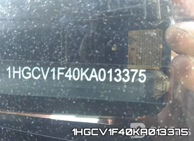 1HGCV1F40KA013375 фото 9