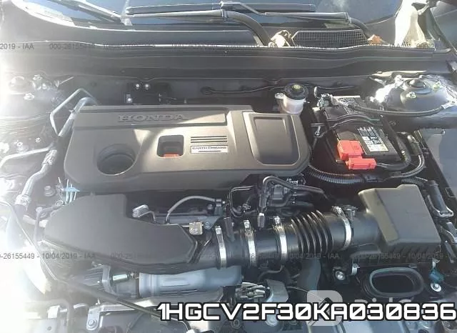 1HGCV2F30KA030836 фото 2