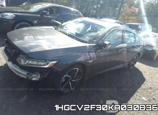 1HGCV2F30KA030836 фото 3