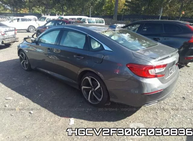 1HGCV2F30KA030836 фото 4