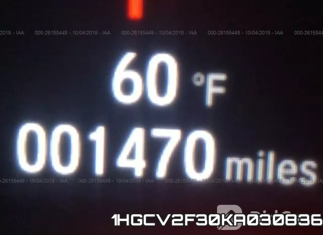 1HGCV2F30KA030836 фото 7