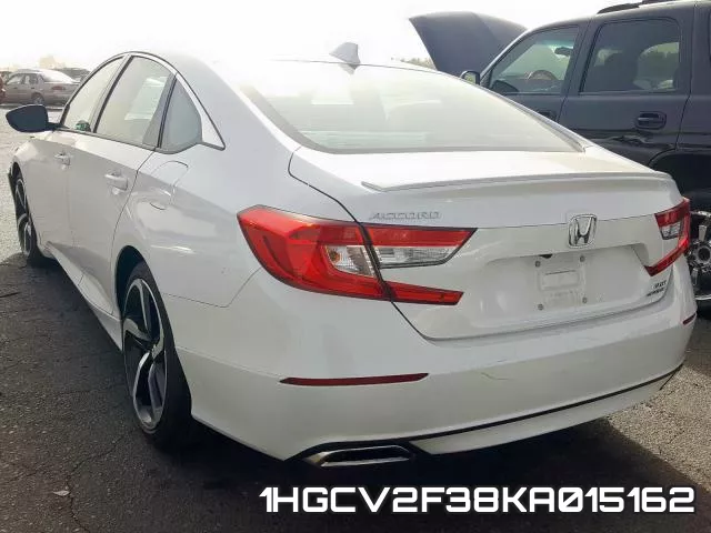 1HGCV2F38KA015162 фото 3