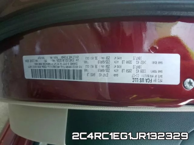 2C4RC1EG1JR132329 фото 2