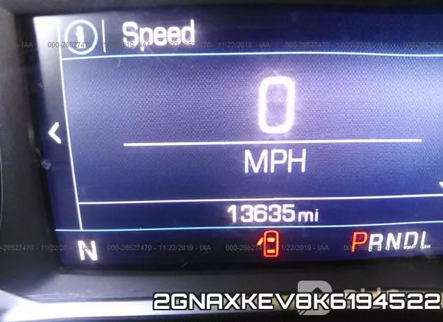 2GNAXKEV8K6194522 фото 8