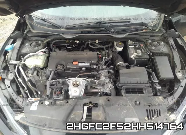 2HGFC2F52HH514764 фото 2