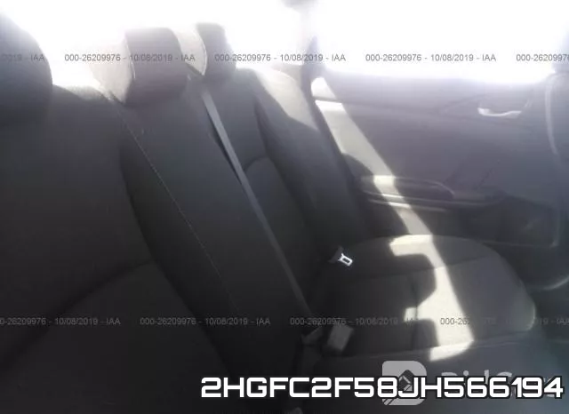 2HGFC2F58JH566194 фото 9