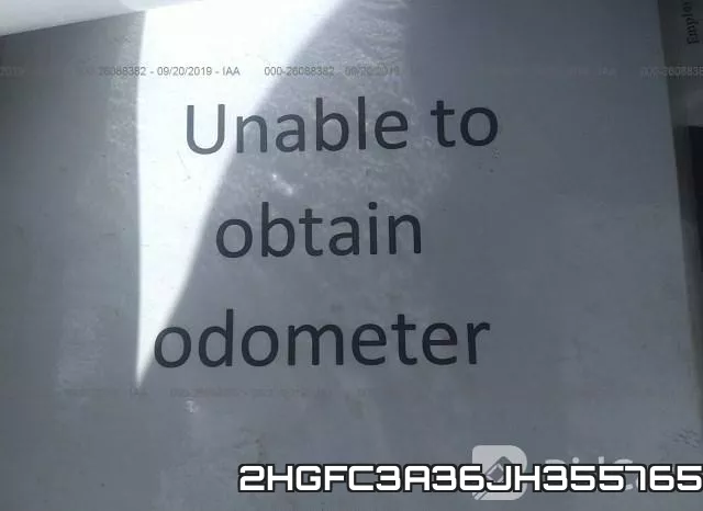 2HGFC3A36JH355765 фото 8