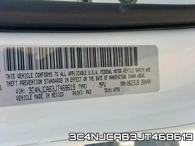 3C4NJCAB3JT468619 фото 2