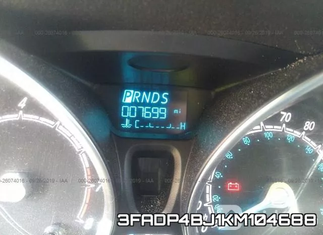 3FADP4BJ1KM104688 фото 8