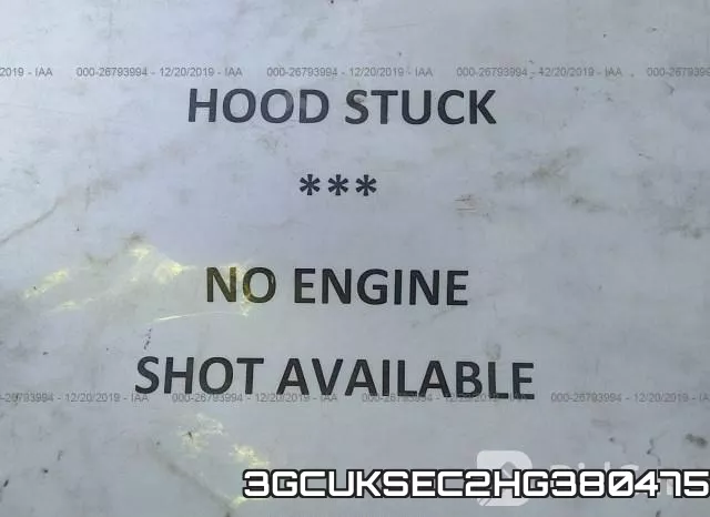3GCUKSEC2HG380475 фото 4