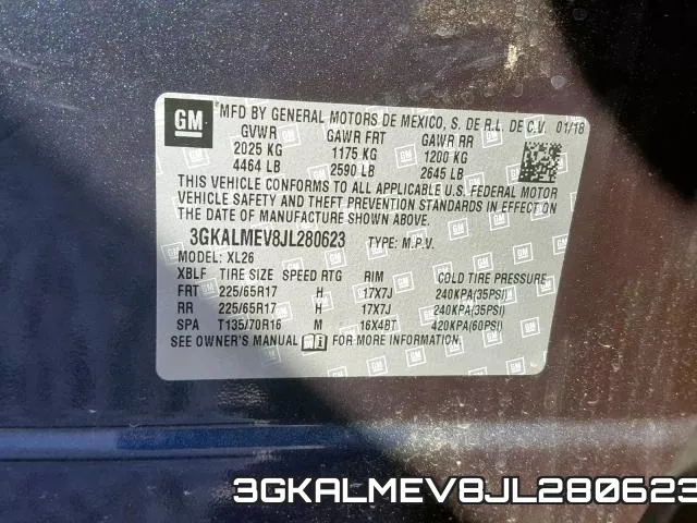 3GKALMEV8JL280623 фото 2