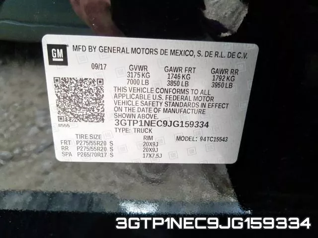 3GTP1NEC9JG159334 фото 2