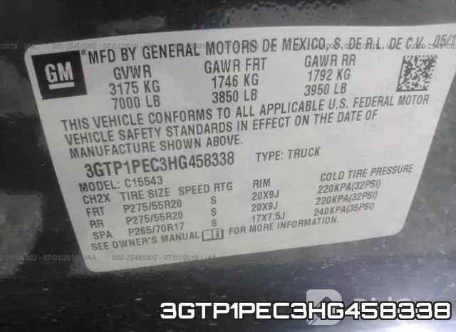 3GTP1PEC3HG458338 фото 6