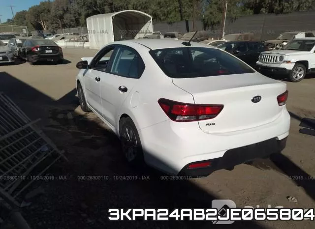 3KPA24AB2JE065804 фото 3