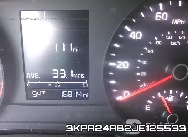 3KPA24AB2JE125533 фото 8