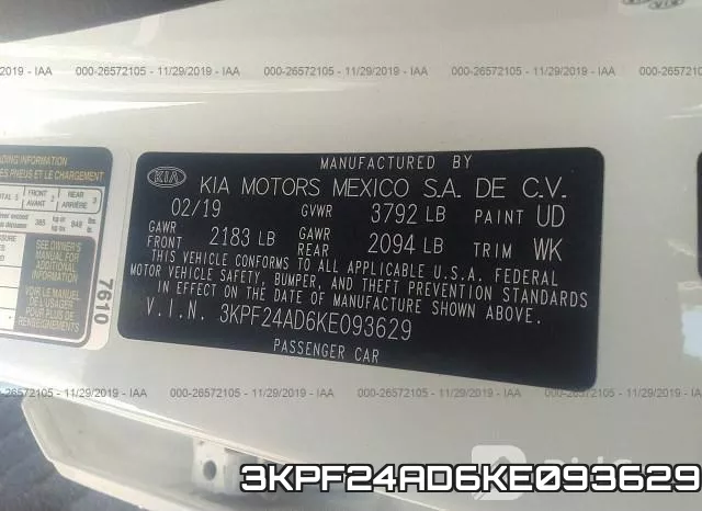 3KPF24AD6KE093629 фото 10