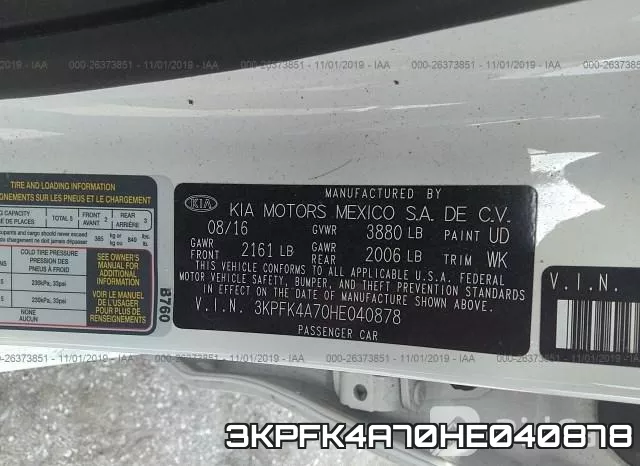 3KPFK4A70HE040878 фото 18