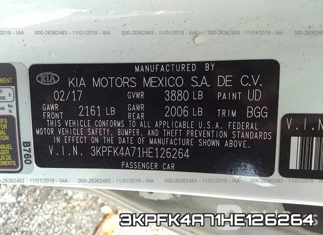 3KPFK4A71HE126264 фото 9