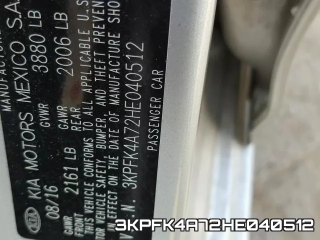 3KPFK4A72HE040512 фото 2