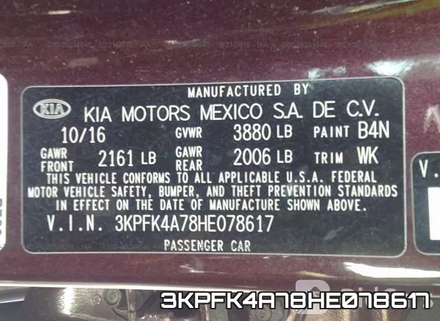 3KPFK4A78HE078617 фото 9