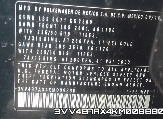 3VV4B7AX4KM008880 фото 10