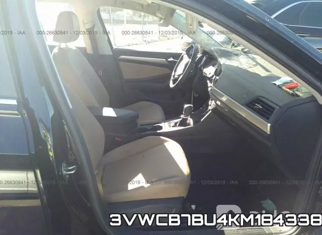 3VWCB7BU4KM184338 фото 6