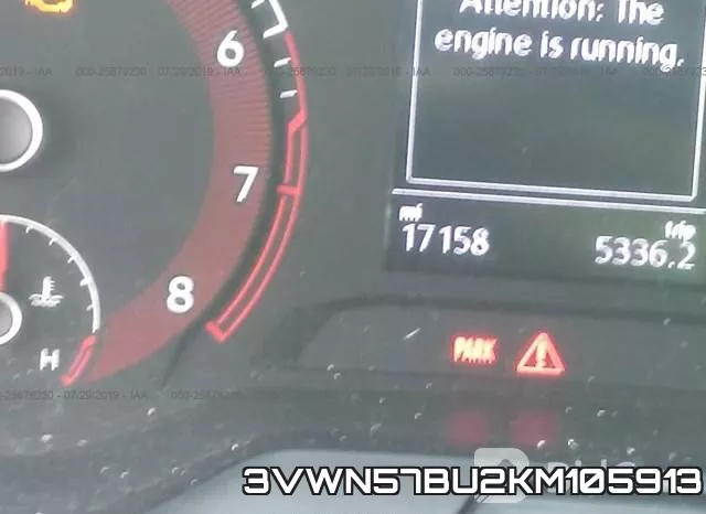 3VWN57BU2KM105913 фото 8