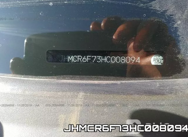 JHMCR6F73HC008094 фото 8