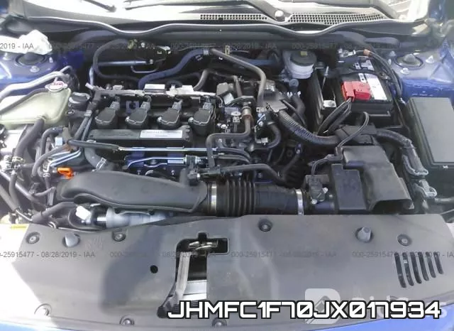 JHMFC1F70JX017934 фото 2