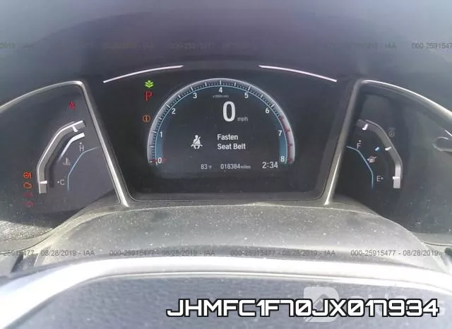 JHMFC1F70JX017934 фото 7