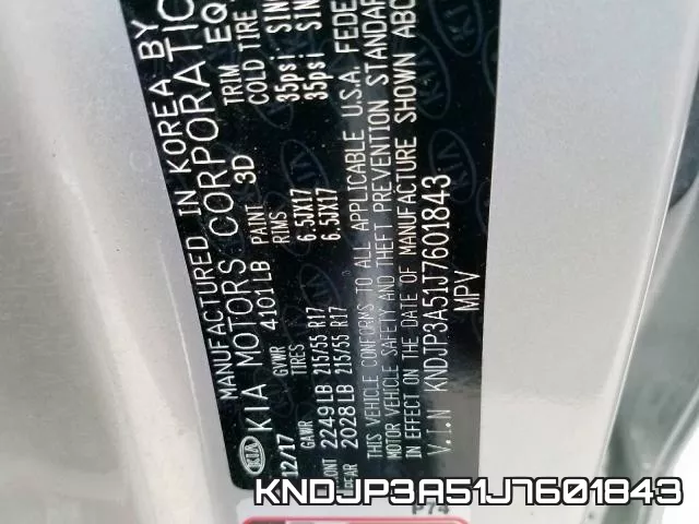 KNDJP3A51J7601843 фото 2