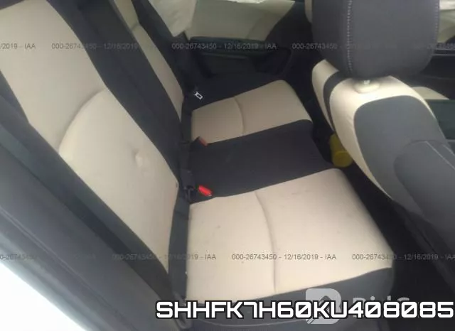 SHHFK7H60KU408085 фото 9