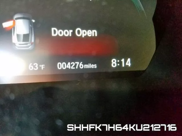 SHHFK7H64KU212716 фото 8