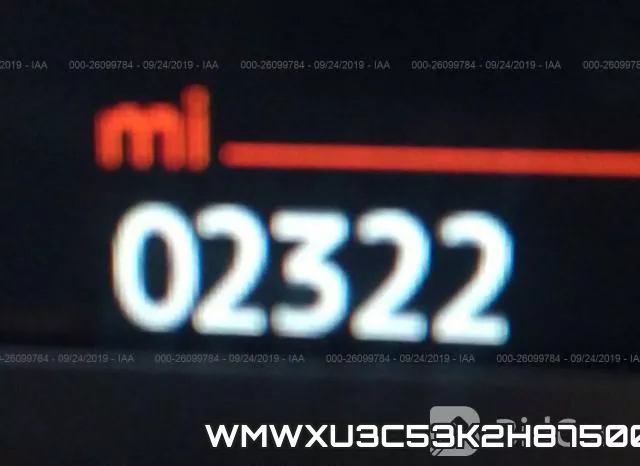 WMWXU3C53K2H87500 фото 7