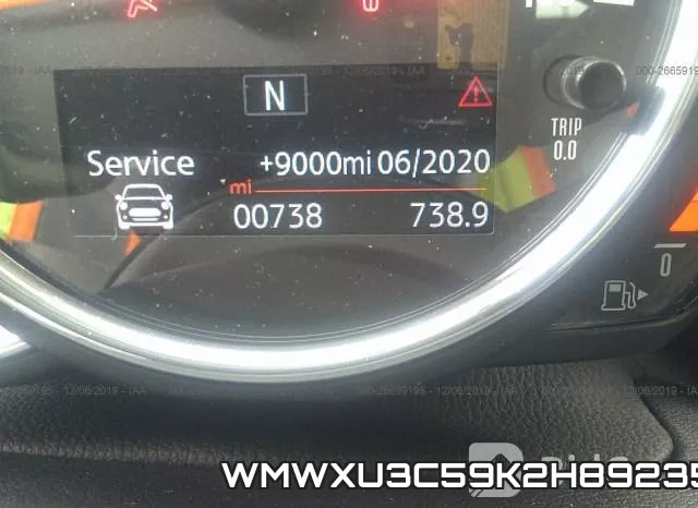 WMWXU3C59K2H89235 фото 7