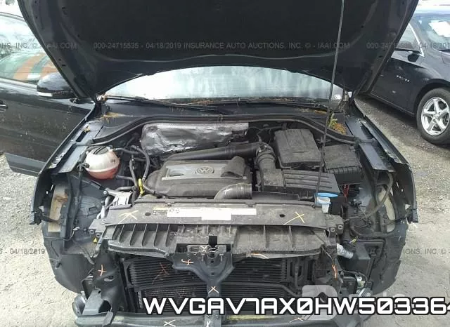 WVGAV7AX0HW503364 фото 2