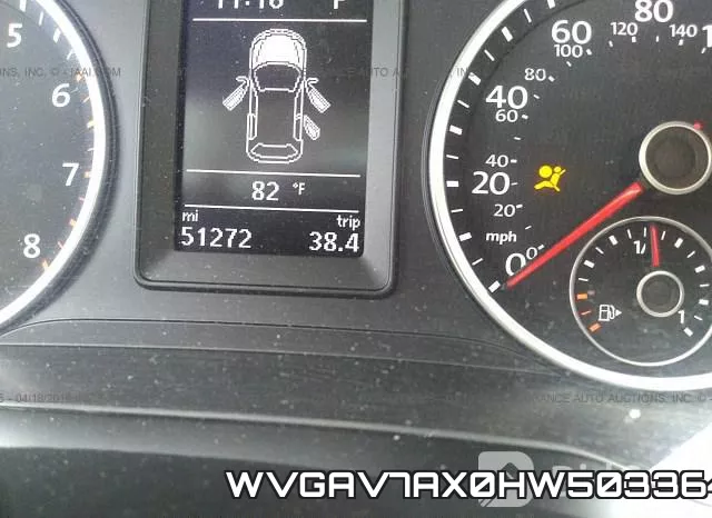 WVGAV7AX0HW503364 фото 7