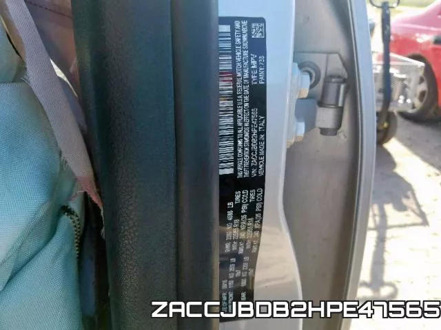 ZACCJBDB2HPE47565 фото 2