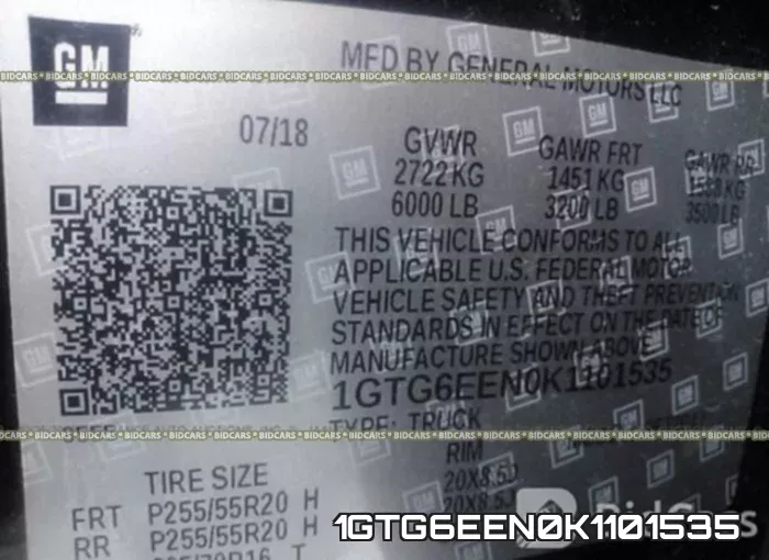 1GTG6EEN0K1101535 фото 10