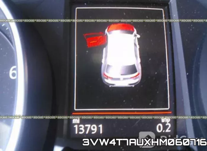 3VW4T7AUXHM060716 фото 8