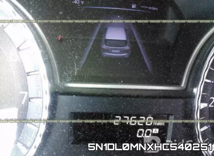 5N1DL0MNXHC540251 фото 8