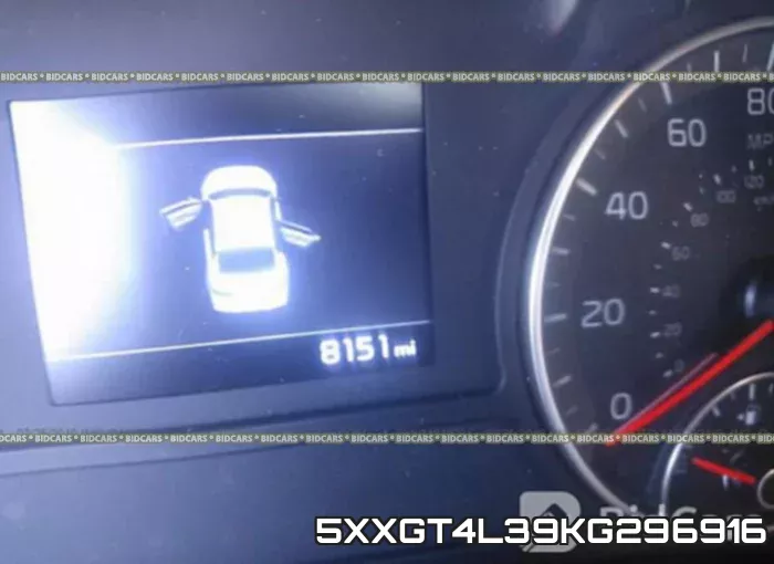 5XXGT4L39KG296916 фото 8