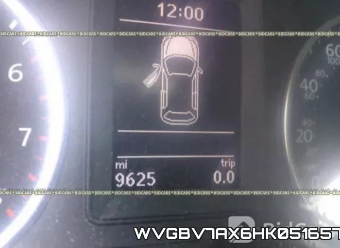 WVGBV7AX6HK051657 фото 8