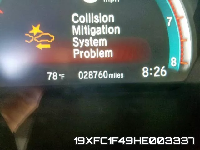 19XFC1F49HE003337 фото 9