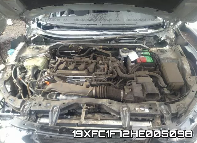 19XFC1F72HE005098 фото 2