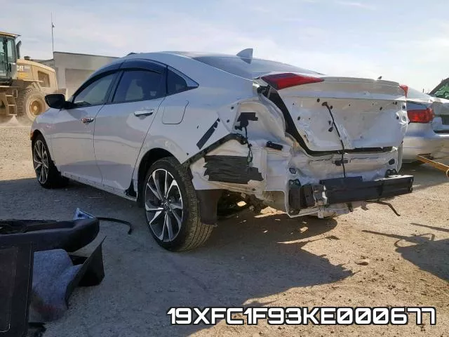 19XFC1F93KE000677 фото 4